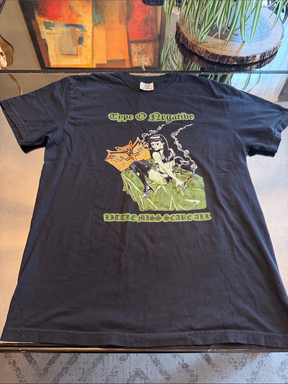 Vintage Type O Negative “Little Miss Scare All” Band Tee, Medium